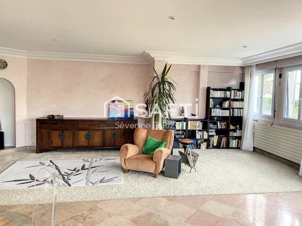 Proximité écoles et RER de Villiers - Spacieux séjour avec accès extérieur