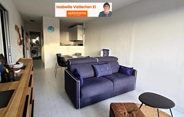 Appartement à vendre 2 pièces cabine vue mer - PORT-CAMARGUE - LE GRAU DU ROI (30)