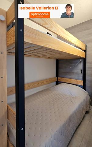 Appartement à vendre 2 pièces cabine vue mer - PORT-CAMARGUE - LE GRAU DU ROI (30)