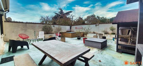 Appartement 117,30 m² avec terrasse de 100 m²