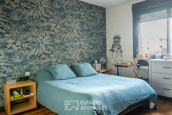 Maison de ville rénovée avec garage et jardin à ALBI