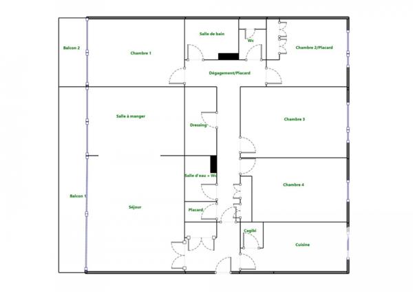 Appartement à vendre 6 pièces 122 m² Châtenay-Malabry