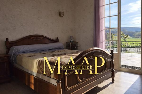 Maison plain-pied 3 chambres - 2142 m² piscinable - Cajarc