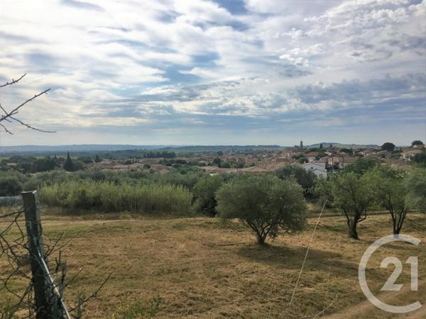 Terrain à vendre  426 m2 CAZOULS LES BEZIERS - 34
