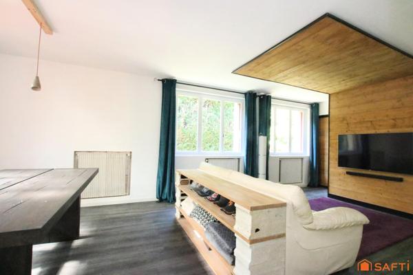 Maison individuelle d'actuellement 70m² avec possibilité d'aménager l'étage (26m² habitable)