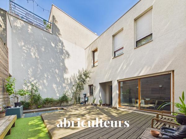 Duplex 90m2 avec grande terrasse 36m2 en vente à Paris 20e