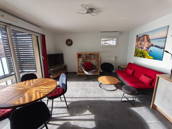 Appartement meublé Meximieux 3 pièce(s) 61.77 m2