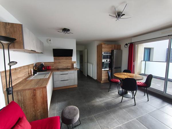 Appartement meublé Meximieux 3 pièce(s) 61.77 m2