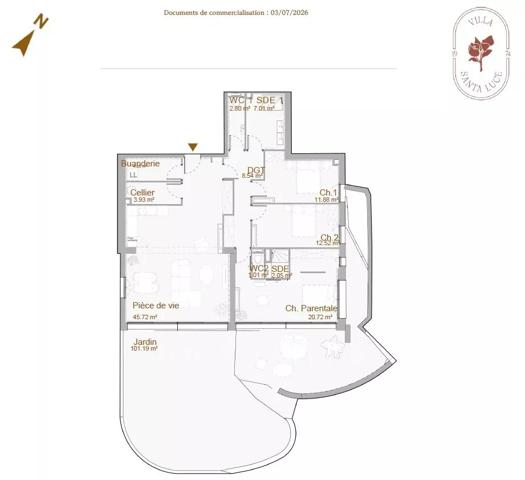 Appartement neuf T4 vue mer panoramique