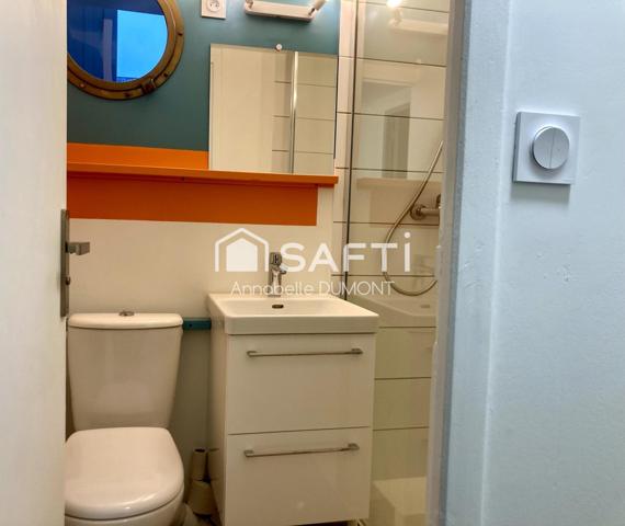 STUDIO LUMINEUX de 21m²