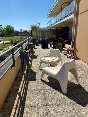 Qurtier recherché de Caen Bel appartement 3 pièces grande terrasse