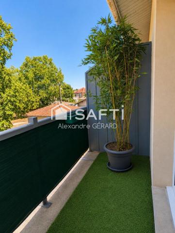BEL APPARTEMENT T2 AVEC BALCON SUR ESPACE VERT