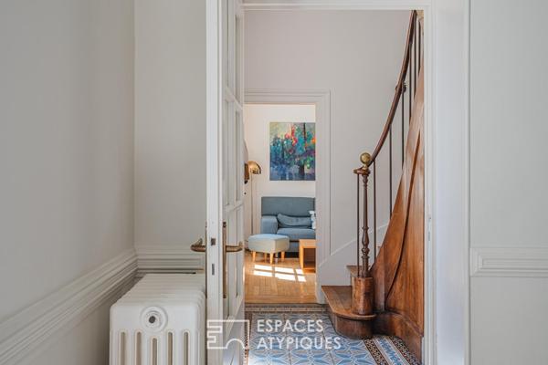 Maison de maître dans un écrin de verdure