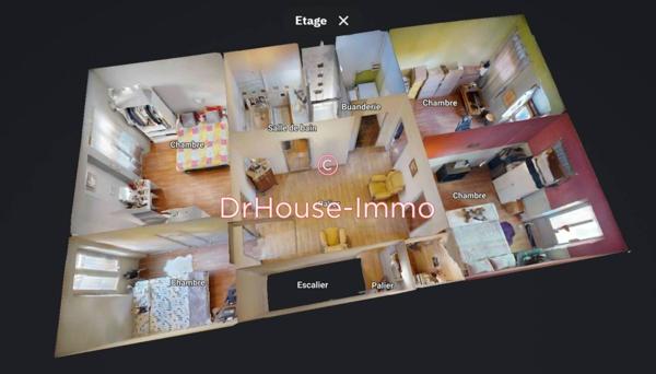 Maison à vendre 6 pièces de 164 m²