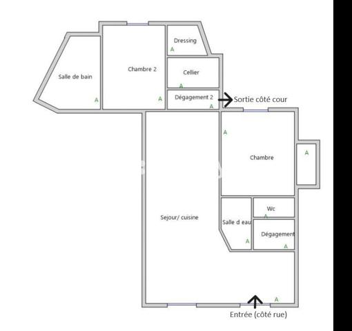 Appartement
         3 pièces
        - 95 m² 179 000 € *