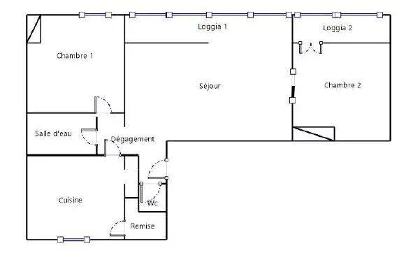 Vente Appartement 3 pièces 62 m2 à Sainte-Maxime