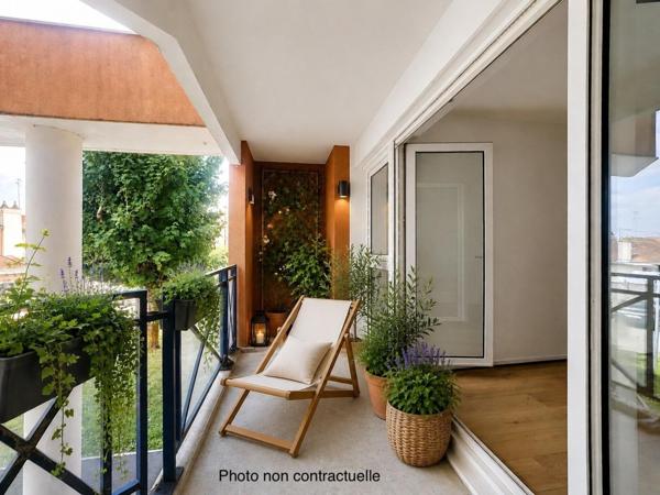 BORDEAUX PELLEGRIN Appartement 1 chambre, terrasse et parking