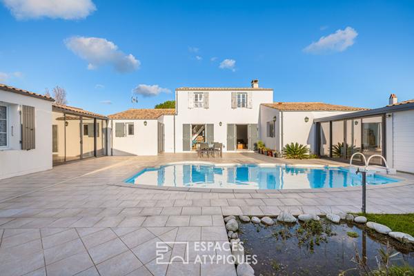 Villa bord de mer entre charme, sérénité et art de vivre estival