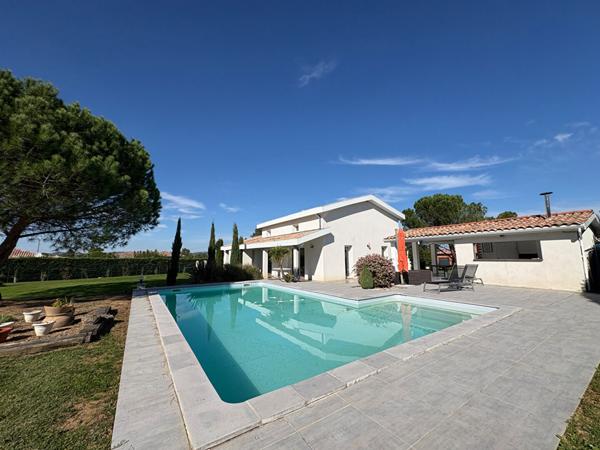 MAISON A VENDRE À MONTAUBAN (82), ENVIRONNEMENT CALME ,VERDOYANT, GARAGE, PISCINE