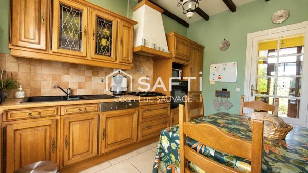 Maison 100 m² 3 ch Gd jardin et s/sol aménageable