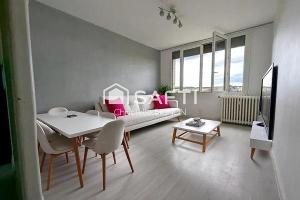 Appartement de 51.28 m² avec 2 chambres