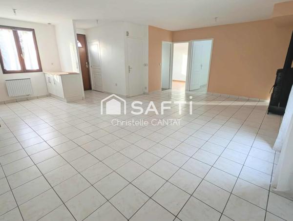 Maison individuel 103 m², 5 chambres, garage.