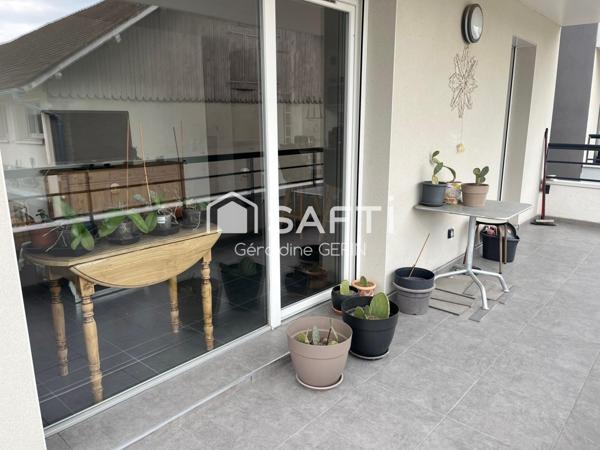 Récent appartement T3 Vallières lumineux et fonctionnel