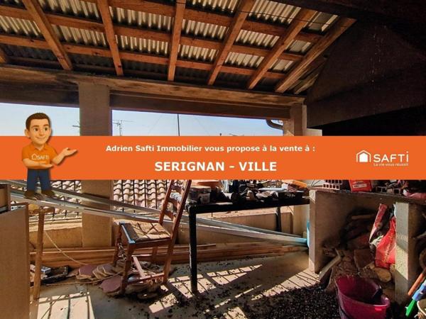 Maison à Serignan à fort potentiel