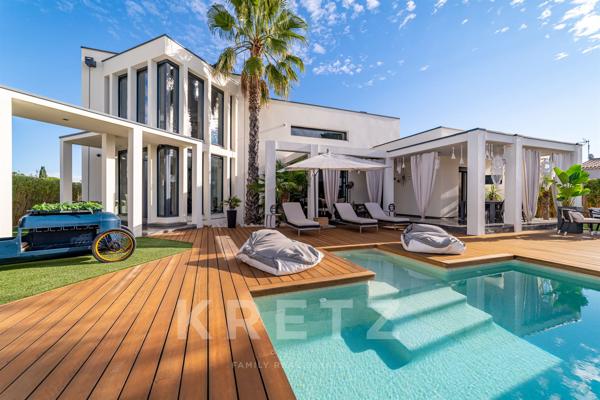 Villa contemporaine en bord de mer