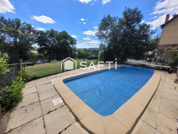 MAISON CAMPAGNE (centre bourg) + GITE + PISCINE