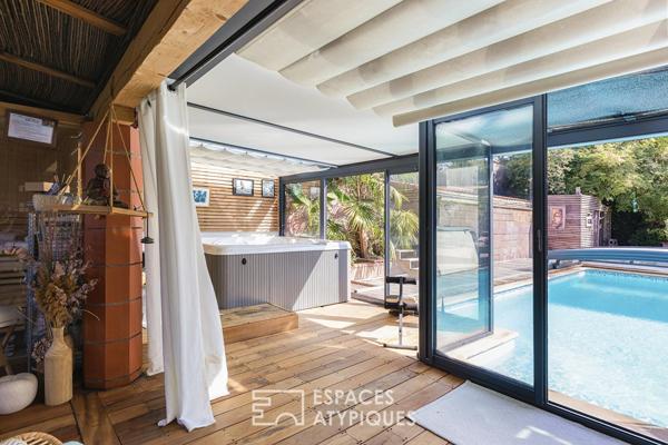 Villa d’architecte dans son écrin de verdure à Labastidette