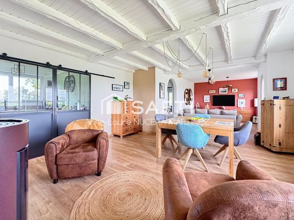 Maison 5 chambres, dressing et sous-sol complet