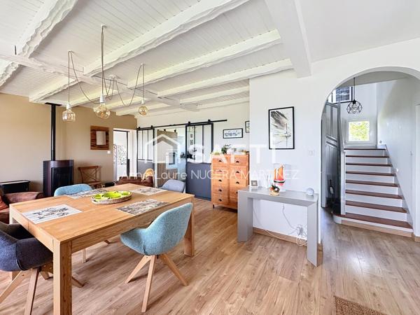 Maison 5 chambres, dressing et sous-sol complet