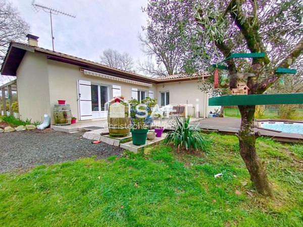 Maison de contemporaine, grand garage de 180m²