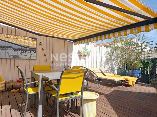 Maison corniche de Saint Hilaire De Riez 49 m2 avec 1 ch + bureau