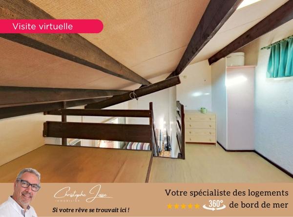 Duplex proche plage avec véranda et parking