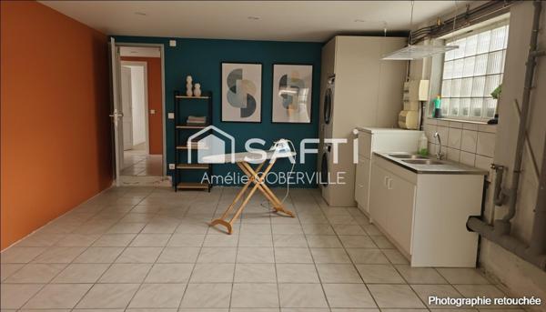 Maison de ville 120 m² – 4 chambres + sous sol de 41 m² ( idéal profession libérale ou bureaux ) – Quartier Saint-Bris - Limite Talence et Bègles