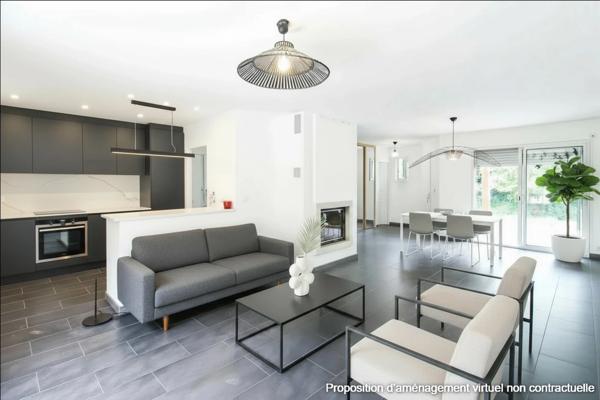 Maison individuelle de 124 m² - 6 pièces - Quartier Le Village à Jouy-le-Moutier (95280)