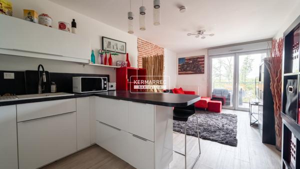 Appartement 2 pièces – 43 m² environ à Saint-Herblain (ref : 1989B-CH)