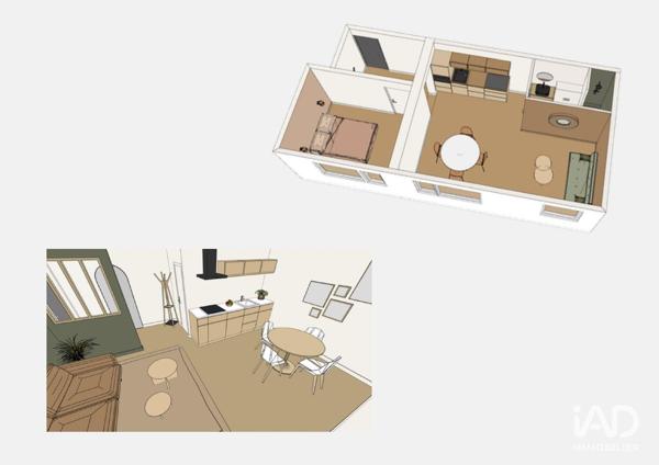 Studio à vendre 24 m² Morlaix