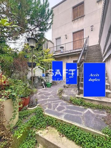 Immeuble rare : boutique, vaste duplex avec terrasse de 60 m² et garages – 2 lots indépendants, fort potentiel !