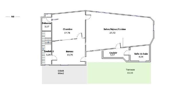 Immeuble rare : boutique, vaste duplex avec terrasse de 60 m² et garages – 2 lots indépendants, fort potentiel !