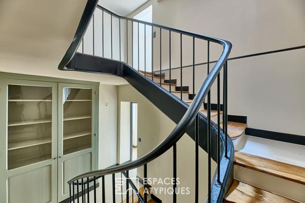 Maison de ville entièrement rénovée avec toit-terrasse à Saint-Georges