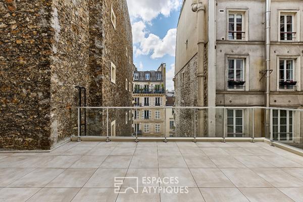 Maison de ville entièrement rénovée avec toit-terrasse à Saint-Georges