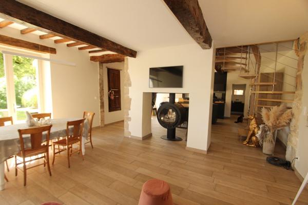 Maison de caractère en pierres et galets