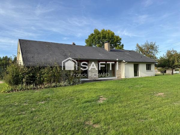Maison d’architecte de 1975 – 4 chambres – Terrain de 1 500 m²