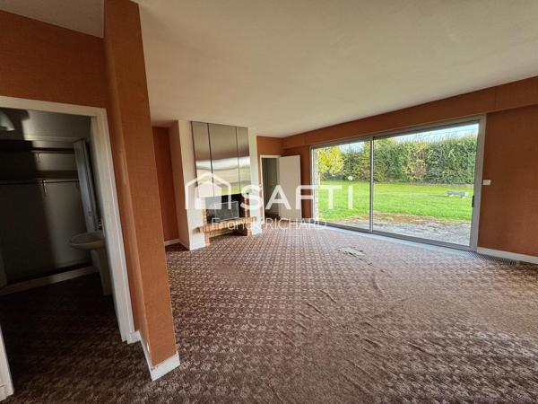 Maison d’architecte de 1975 – 4 chambres – Terrain de 1 500 m²