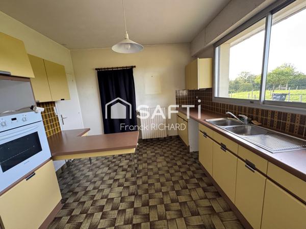 Maison d’architecte de 1975 – 4 chambres – Terrain de 1 500 m²