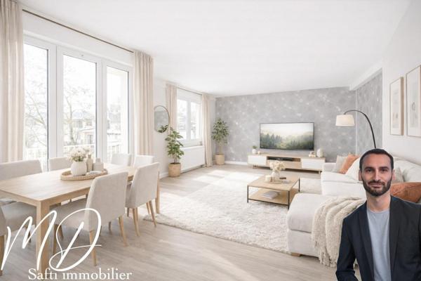 Appartement lumineux rénové avec balcon – Saint-Georges