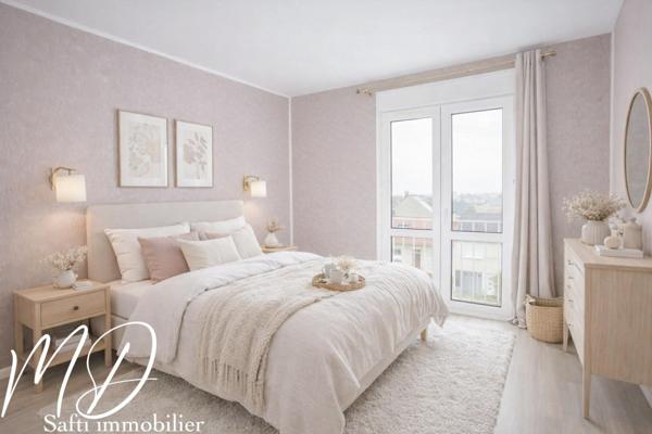 Appartement lumineux rénové avec balcon – Saint-Georges